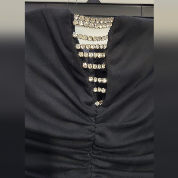 Xoxo Collection Strapless Dress Maxi Size Large - Picture 5 of 8